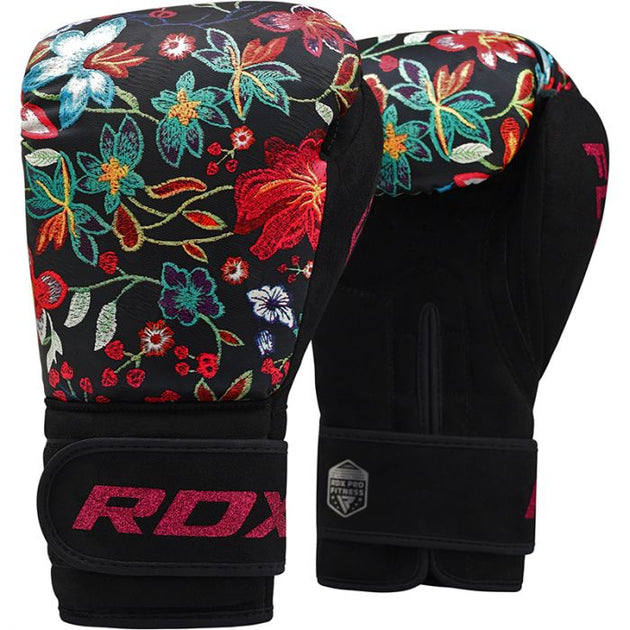 RDX F4 Boxing Sparring Gloves Hook & Loop Pink / 10oz