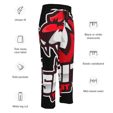 SPIRIT PRO VORTEX WIDE LEG ELITE MEN'S KICKBOXING TROUSERS TIGER SPIRIT MEGASTORE 