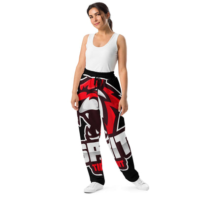 SPIRIT PRO VORTEX WIDE LEG ELITE WOMEN'S KICKBOXING TROUSERS TIGER SPIRIT MEGASTORE 2XS 