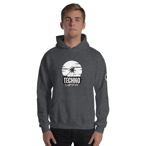 TECHNO TRIBE PODCAST 11 MEN'S PREMIUM HOODIE TIGER SPIRIT MEGASTORE Dark Heather S 