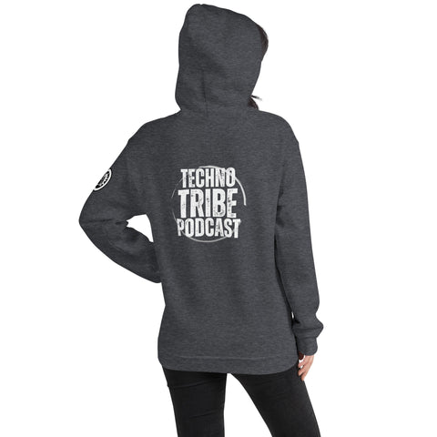 TECHNO TRIBE PODCAST 11 WOMEN'S PREMIUM HOODIE TIGER SPIRIT MEGASTORE 