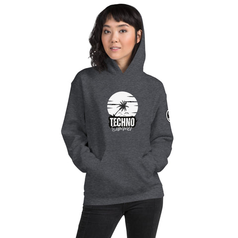 TECHNO TRIBE PODCAST 11 WOMEN'S PREMIUM HOODIE TIGER SPIRIT MEGASTORE Dark Heather S 