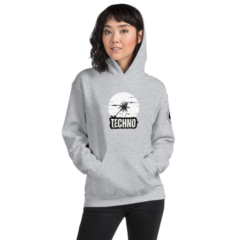 TECHNO TRIBE PODCAST 11 WOMEN'S PREMIUM HOODIE TIGER SPIRIT MEGASTORE Sport Grey S 