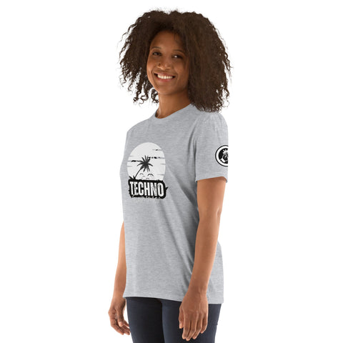 TECHNO TRIBE PODCAST 11 WOMEN'S PREMIUM T-SHIRT TIGER SPIRIT MEGASTORE 