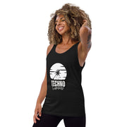 TECHNO TRIBE PODCAST 11 WOMEN'S PREMIUM TANK TOP TIGER SPIRIT MEGASTORE 