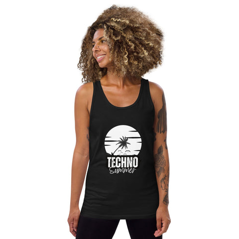 TECHNO TRIBE PODCAST 11 WOMEN'S PREMIUM TANK TOP TIGER SPIRIT MEGASTORE XS 