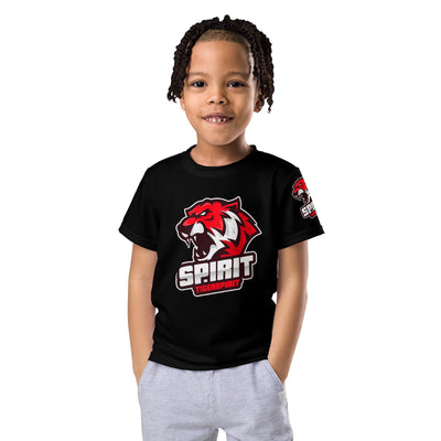 TIGER SPIRIT PRO BLACKOUT BOYS DRI-FIT CREW-NECK T-SHIRT TIGER SPIRIT MEGASTORE 2T 