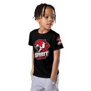 TIGER SPIRIT PRO BLACKOUT BOYS DRI-FIT CREW-NECK T-SHIRT TIGER SPIRIT MEGASTORE 