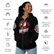 TIGER SPIRIT SWAT CLASSIC PRO UNISEX ZIP HOODIE ADULT & TEEN TIGER SPIRIT MEGASTORE 