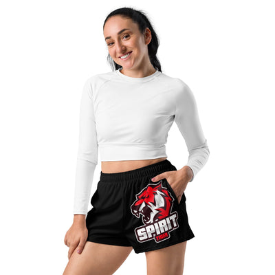 TIGER SPIRIT WOMEN'S PRO CHAMPIONSHIP FIGHT SHORTS TIGER SPIRIT MEGASTORE 