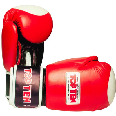 TOP TEN WAKO APPROVED KICKBOXING GLOVES RED TIGER SPIRIT MEGASTORE 