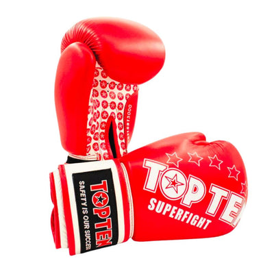 TOP TEN WAKO KICKBOXING SUPERFIGHT GLOVES TIGER SPIRIT MEGASTORE 