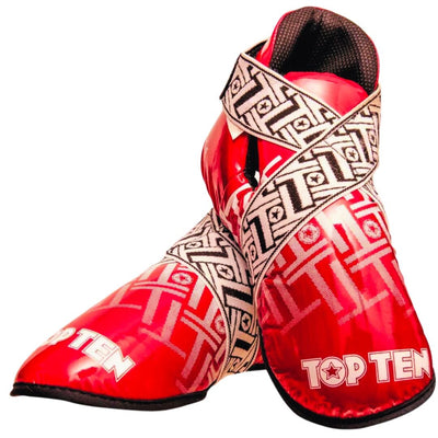 TOP TEN WAKO SUPERLIGHT PRISM GLOSSY KICKS RED/WHITE TIGER SPIRIT MEGASTORE 