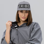 WOMEN'S TRIBE EMBROIDERED PREMIUM CLASSIC SNAPBACK BASEBALL CAP TIGER SPIRIT MEGASTORE Silver 