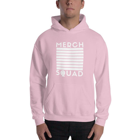 MENS ATHLEISURE HOODIE THE SUCCESS MERCH Light Pink S 