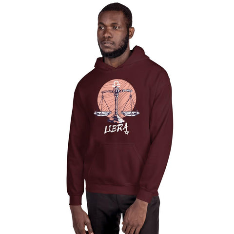 MENS ATHLEISURE HOODIE THE SUCCESS MERCH Maroon S 