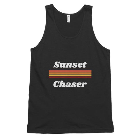MENS CLASSIC TANK TOP SUNSET CHASER THE SUCCESS MERCH 