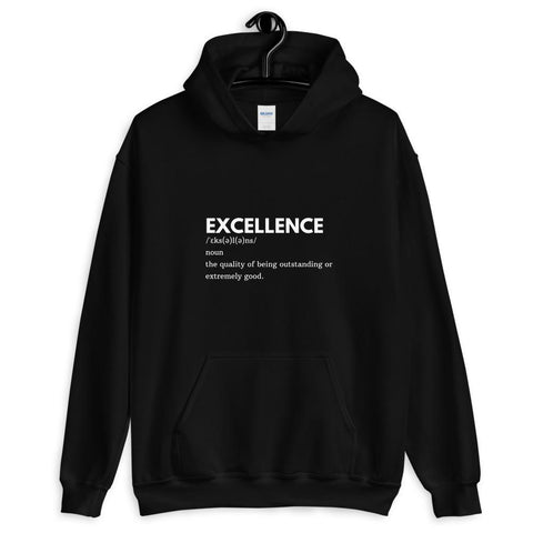 MENS HOODIE DICTIONARY EXCELLENCE MOTIVATIONAL QUOTES HOODIES THE SUCCESS MERCH 