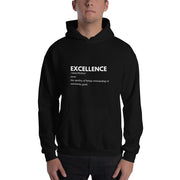 MENS HOODIE DICTIONARY EXCELLENCE MOTIVATIONAL QUOTES HOODIES THE SUCCESS MERCH Black S 