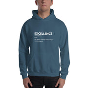MENS HOODIE DICTIONARY EXCELLENCE MOTIVATIONAL QUOTES HOODIES THE SUCCESS MERCH Indigo Blue S 