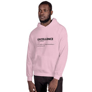 MENS HOODIE DICTIONARY EXCELLENCE MOTIVATIONAL QUOTES HOODIES THE SUCCESS MERCH Light Pink S 