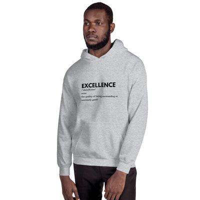 MENS HOODIE DICTIONARY EXCELLENCE MOTIVATIONAL QUOTES HOODIES THE SUCCESS MERCH Sport Grey S 