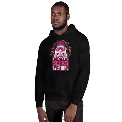 MENS HOODIE GOD SEEKS EVERYTHING MOTIVATIONAL QUOTES HOODIES THE SUCCESS MERCH 