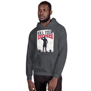 MENS HOODIE MENS KILL YOUR EXCUSES MOTIVATIONAL QUOTES HOODIES THE SUCCESS MERCH Dark Heather S 