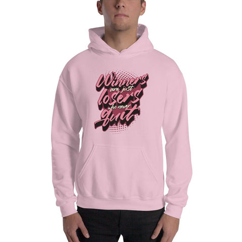MENS HOODIE MOTIVATIONAL QUOTES HOODIES THE SUCCESS MERCH Light Pink S 