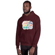 MENS HOODIE MOTIVATIONAL QUOTES HOODIES THE SUCCESS MERCH Maroon S 