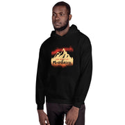 MENS HOODIE ONE WITH THE MOUNTAINS MOTIVATIONAL QUOTES HOODIES THE SUCCESS MERCH Black S 