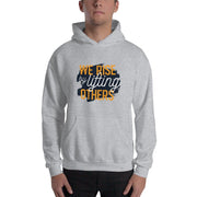 MENS HOODIE WE RISE MOTIVATIONAL QUOTES HOODIES THE SUCCESS MERCH Sport Grey S 