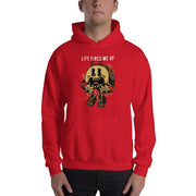 MENS MOTIVATIONAL ATHLEISURE HOODIE THE SUCCESS MERCH Red S 