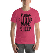 MENS PREMIUM ATHLEISURE T-SHIRT THE SUCCESS MERCH Heather Raspberry S 