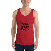 MENS PREMIUM TANK TOP | MAKE TODAY EPIC | THE SUCCESS MERCH Red XS 