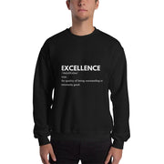 MENS SWEATSHIRT DICTIONARY EXCELLENCE MOTIVATIONAL QUOTES SWEATSHIRTS THE SUCCESS MERCH 