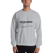 MENS SWEATSHIRT DICTIONARY EXCELLENCE MOTIVATIONAL QUOTES SWEATSHIRTS THE SUCCESS MERCH Sport Grey S 