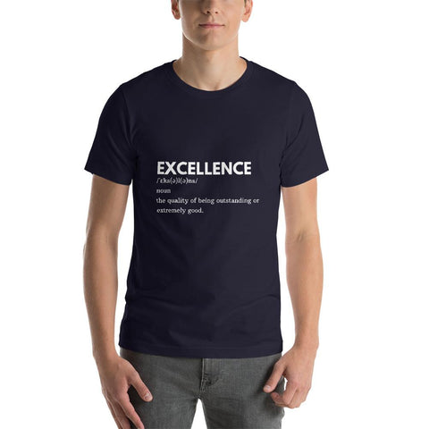 MENS T-SHIRT DICTIONARY EXCELLENCE MOTIVATIONAL QUOTES T-SHIRTS THE SUCCESS MERCH Navy XS 