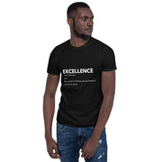 MENS T-SHIRT DICTIONARY TEE EXCELLENCE MOTIVATIONAL QUOTES T-SHIRTS THE SUCCESS MERCH Black S 