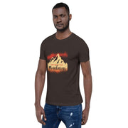 MENS T-SHIRT ONE WITH THE MOUNTAINS MOTIVATIONAL QUOTES T-SHIRTS THE SUCCESS MERCH 