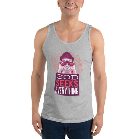 MENS TANK TOP GOD SEEKS EVERYTHING THE SUCCESS MERCH Athletic Heather XS 