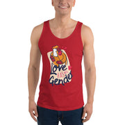 MENS TANK TOP LOVE HAS NO GENDER THE SUCCESS MERCH Red XS 
