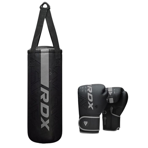 Buy RDX Punching Bag UNFILLED Set Kick Boxing Training Gloves with Punch  Mitts Hanging Chain Great for MMA Martial Arts Muay Thai Available in  4FT 5FT Online at Low Prices in India 
