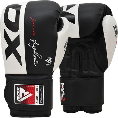 RDX S4 LEATHER SPARRING BOXING GLOVES TIGER SIRIT MERCH 