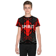 SPIRIT ACADEMIES PERFORMANCE RANGE BOYS JUNIOR & TEEN TRAINING T-SHIRT TIGER SIRIT MERCH 8 