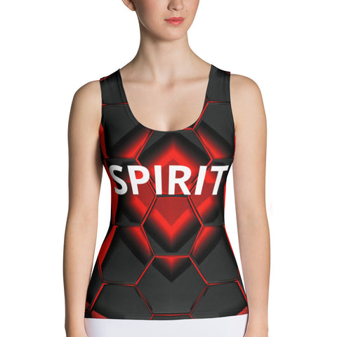 SPIRIT ACADEMIES PERFORMANCE RANGE WOMEN'S TANK TOP TIGER SIRIT MERCH 