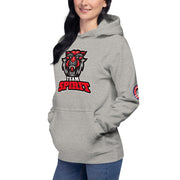 SPIRIT ACADEMIES RANGE WOMEN'S PREMIUM HOODIE TIGER SIRIT MERCH 