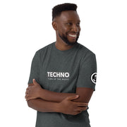 TECHNO TRIBE BLACKOUT 02 MEN'S PREMIUM T-SHIRT TIGER SPIRIT MEGASTORE 