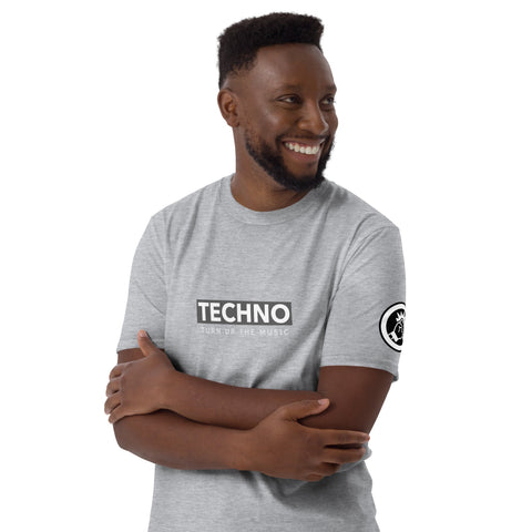 TECHNO TRIBE BLACKOUT 02 MEN'S PREMIUM T-SHIRT TIGER SPIRIT MEGASTORE 