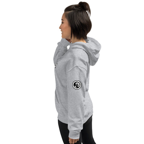 TECHNO TRIBE BLACKOUT 02 WOMEN'S PREMIUM HOODIE TIGER SPIRIT MEGASTORE 